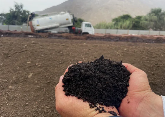 Biofertilizante terminado